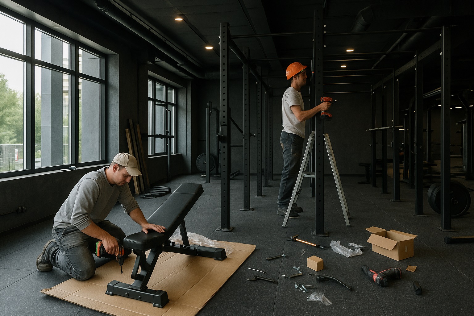 Nội thất phòng tập